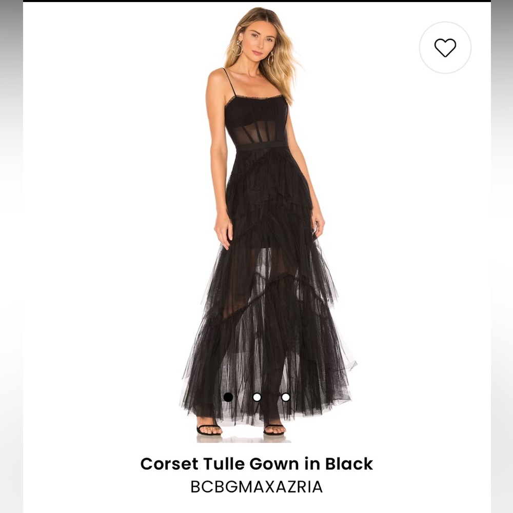Revolve tulle corset gown